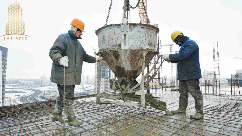 بتن‌ریزی و آرماتوربندی
